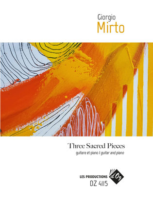 Book cover for Three Sacred Pieces
