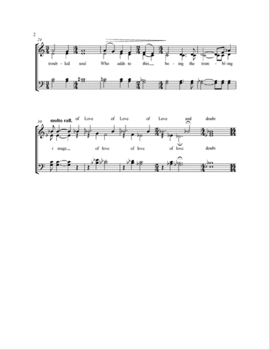 Three Vignettes on Swans 4-Part scores gallery preview page 2