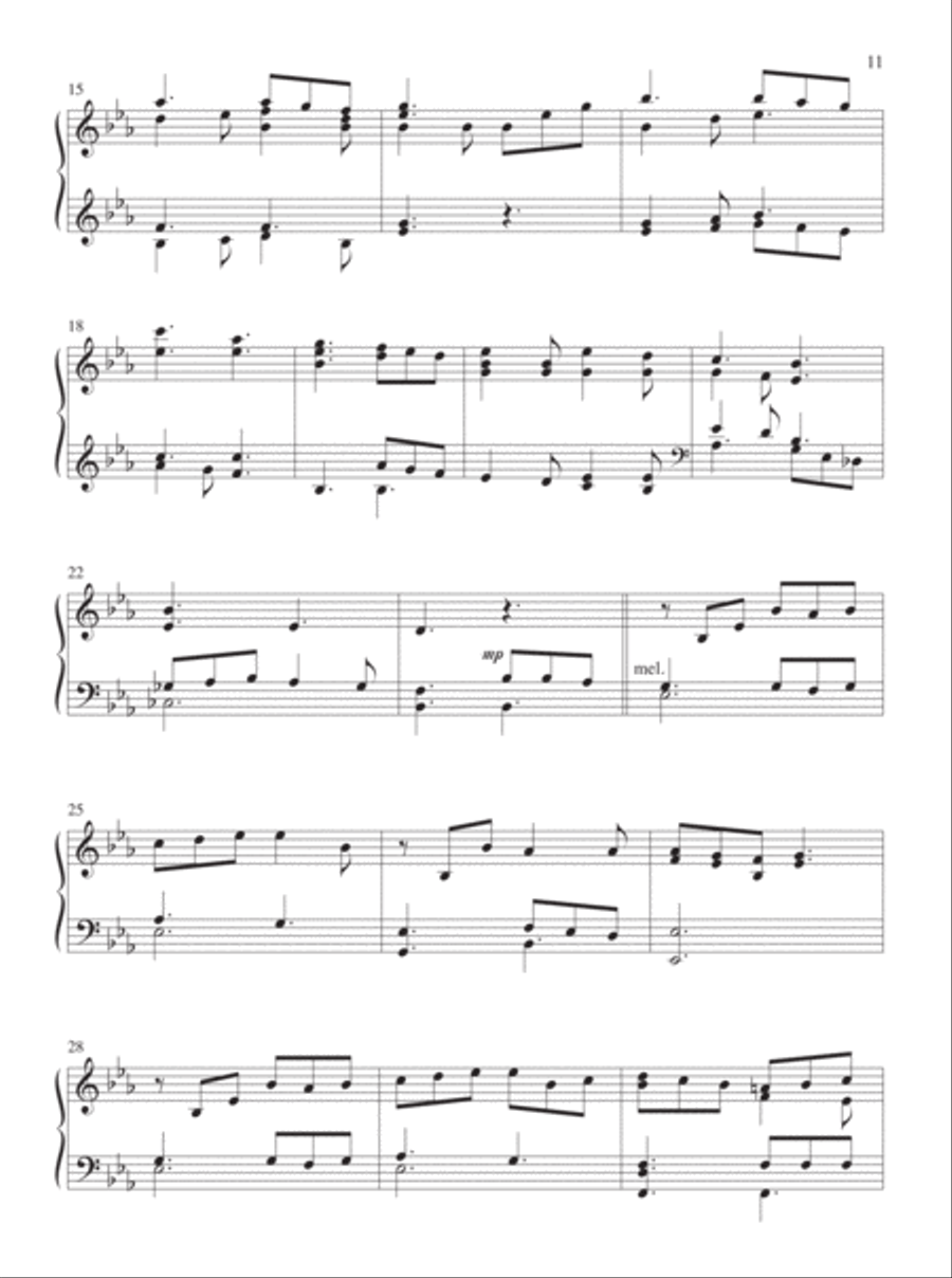 Take Time to Be Holy Piano Solo scores gallery preview page 7