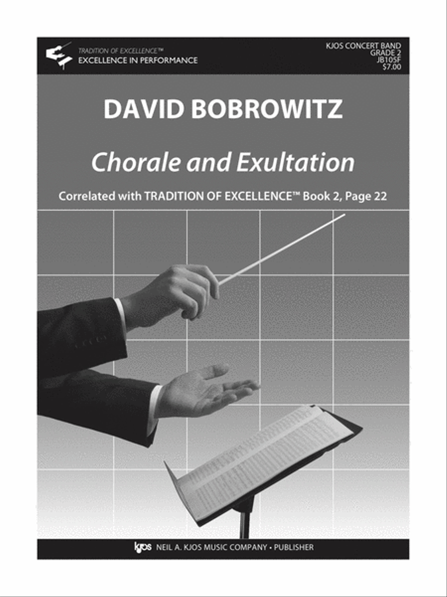 Chorale and Exultation Concert Band scores gallery preview page 1