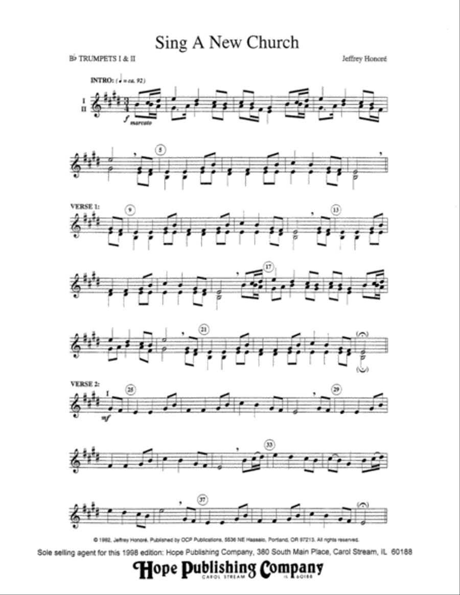 Sing a New Church Sing a New Church Choir scores gallery preview page 3