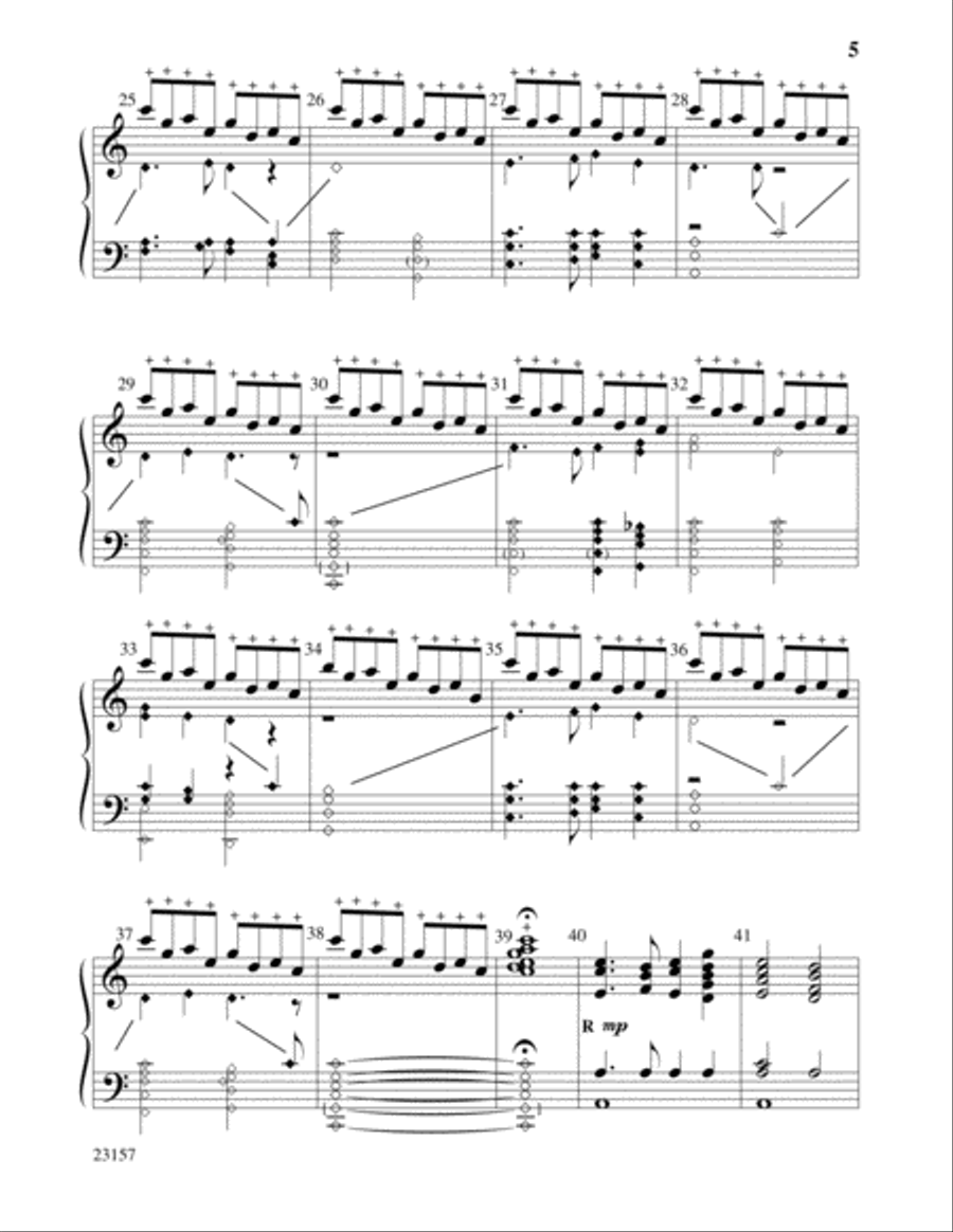 In the Bleak Midwinter In the Bleak Midwinter Handbell Choir scores gallery preview page 4