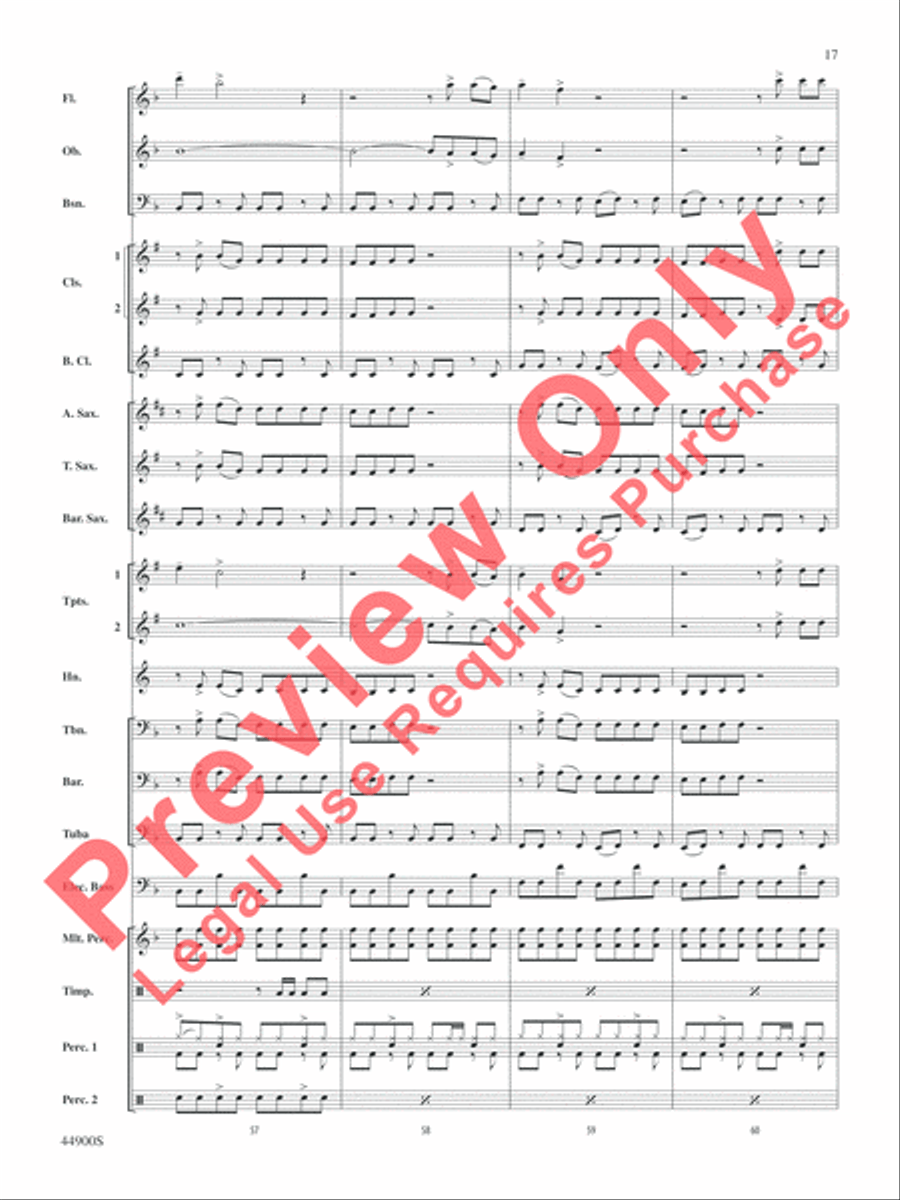 She's Kinda Hot Concert Band scores gallery preview page 18
