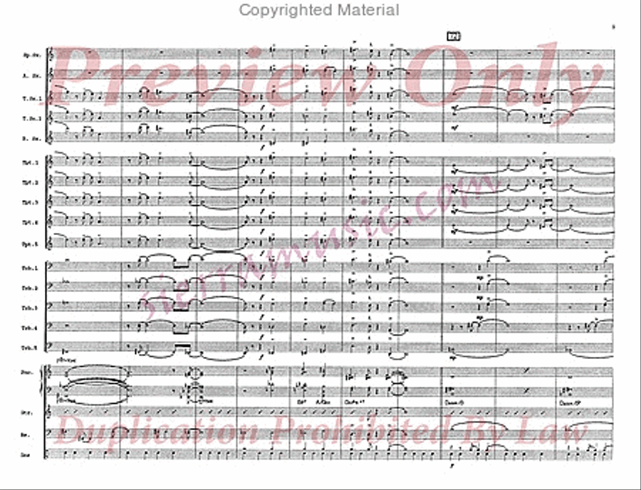 Temple Street Temple Street Jazz Ensemble scores gallery preview page 10
