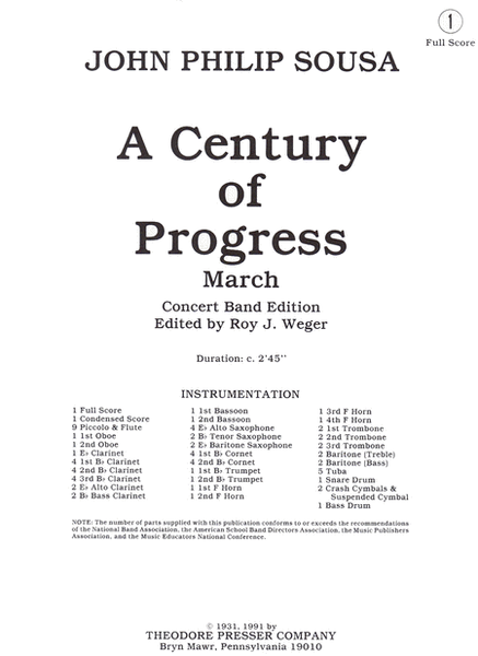A Century of Progress March