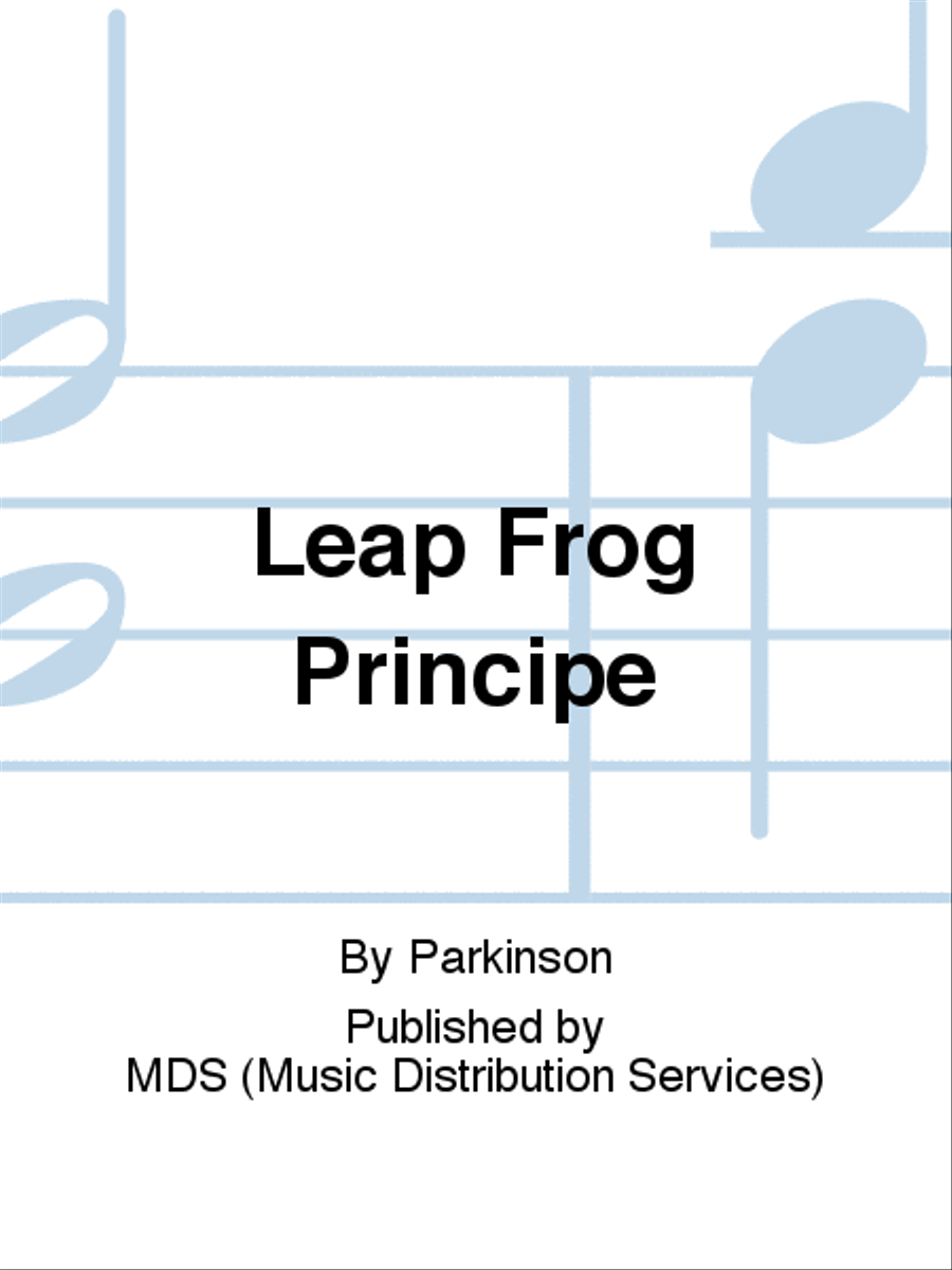 Leap Frog Principe Leap Frog Principe Guitar scores gallery preview page 1