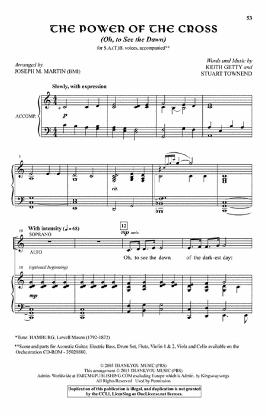 In Christ Alone In Christ Alone 3-Part scores gallery preview page 6