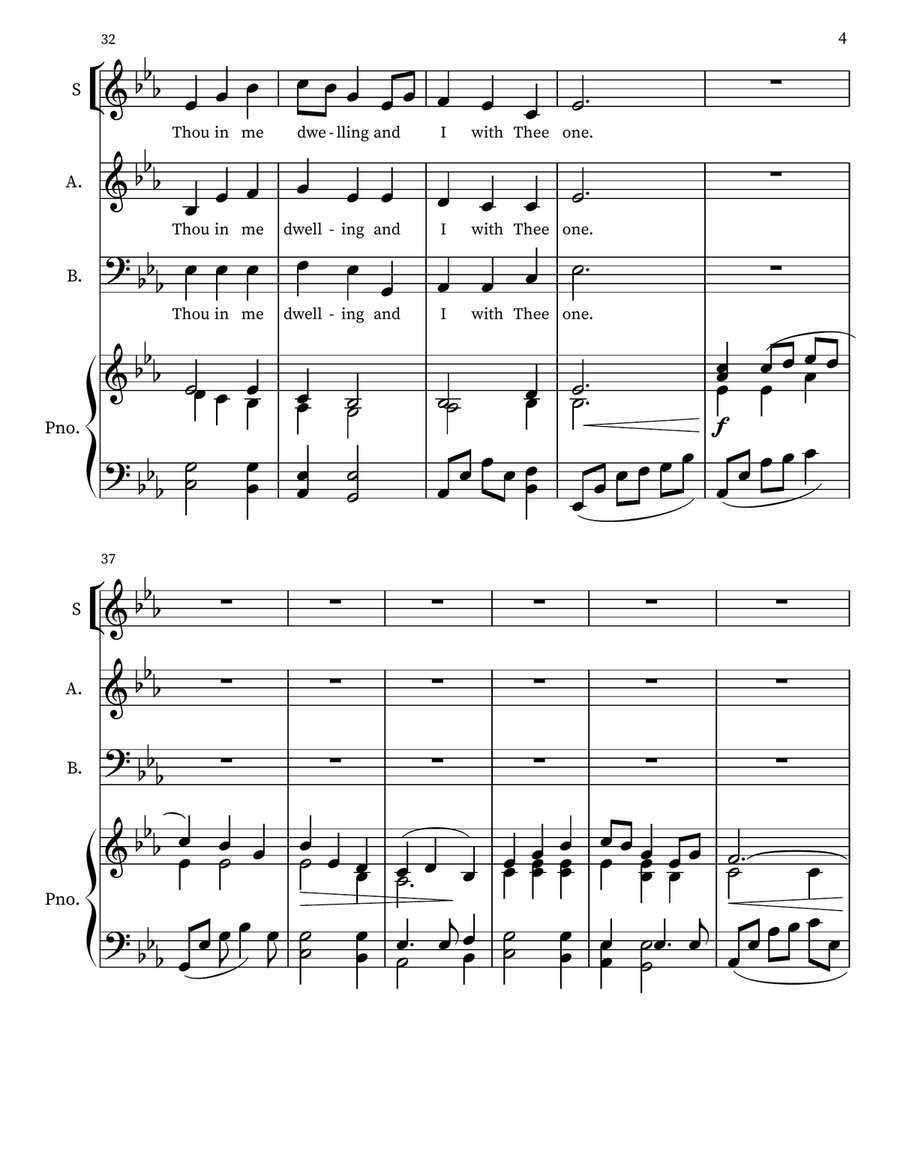 Be Thou My Vision Be Thou My Vision 3-Part scores gallery preview page 4