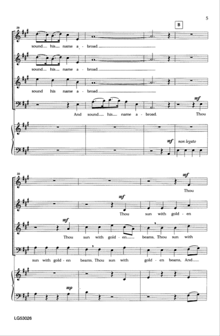 And Sing Eternally (New England Hymnody) (I. Creation - Zion's Hill - A Musical Concert) Choir scores gallery preview page 3