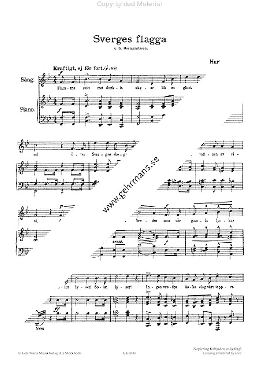 Sveriges flagga Voice scores gallery preview page 2