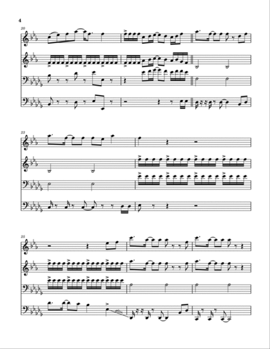 The Turning Point The Turning Point Brass Quartet scores gallery preview page 5
