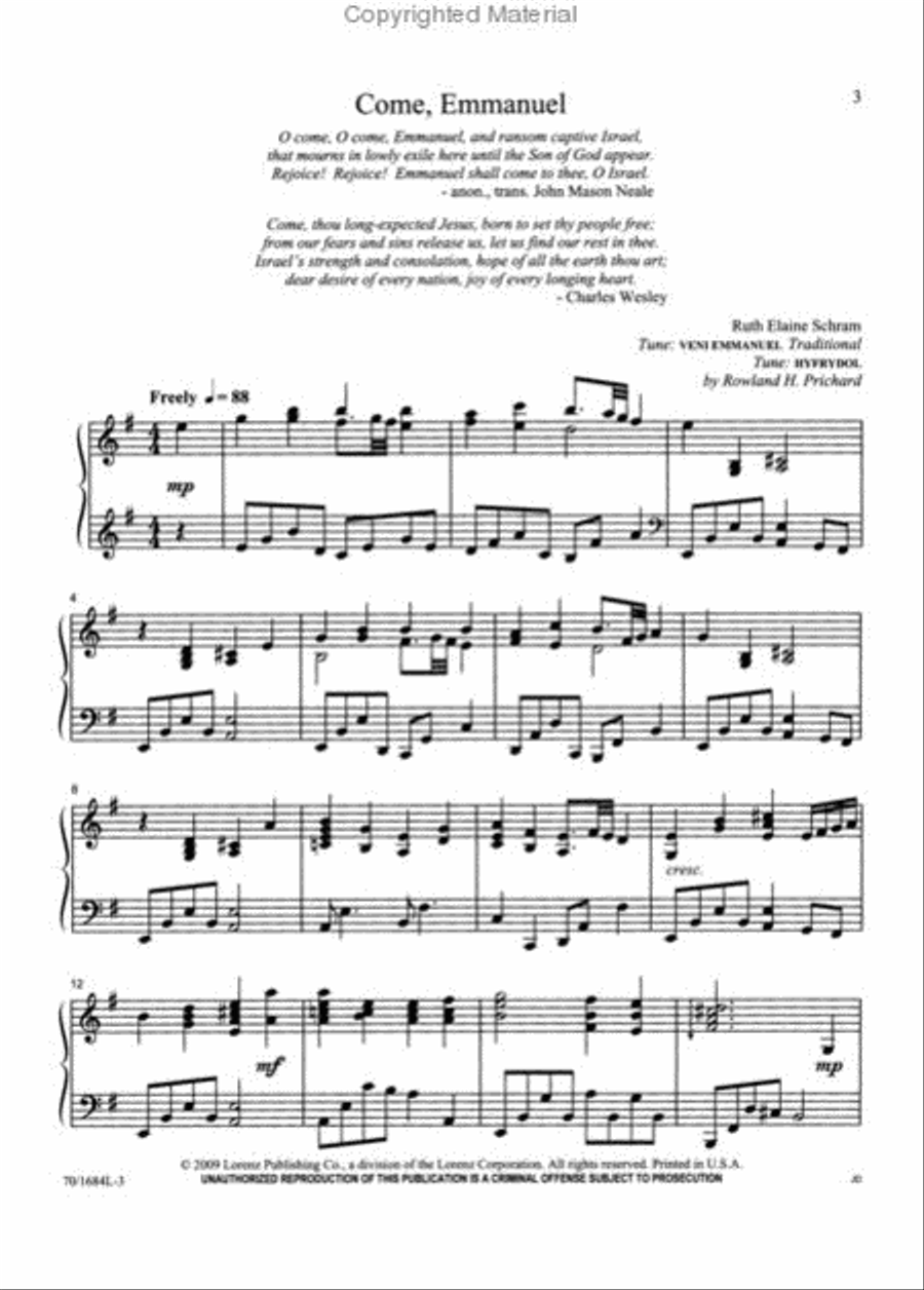 Prayludes for Winter Prayludes for Winter Piano Solo scores gallery preview page 2