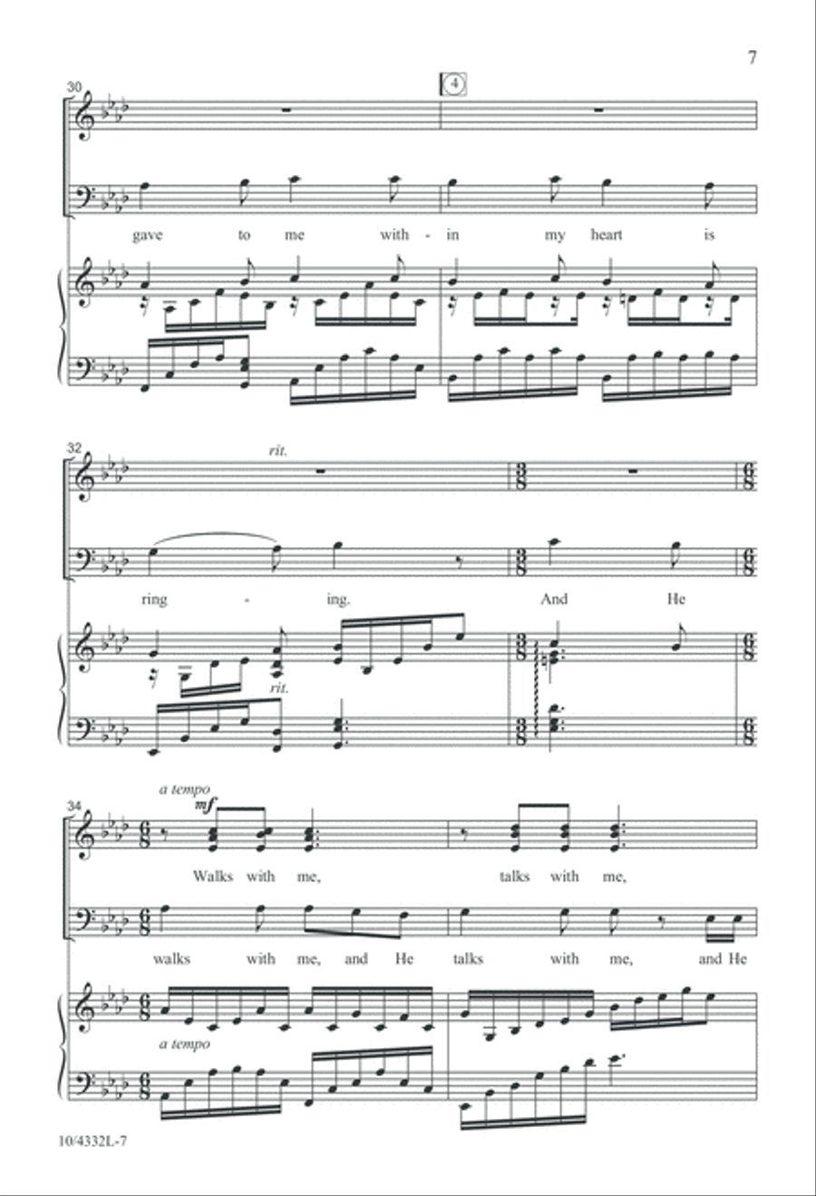 In the Garden 4-Part scores gallery preview page 7
