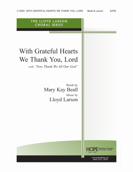 With Grateful Hearts We Thank You, Lord image number null