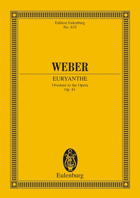 Weber Euryanthe Overture Op81