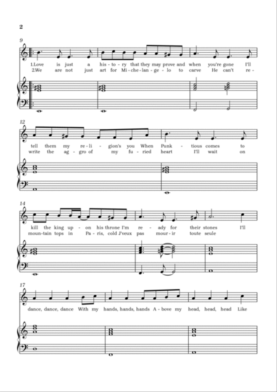 Bloody Mary Voice scores gallery preview page 2