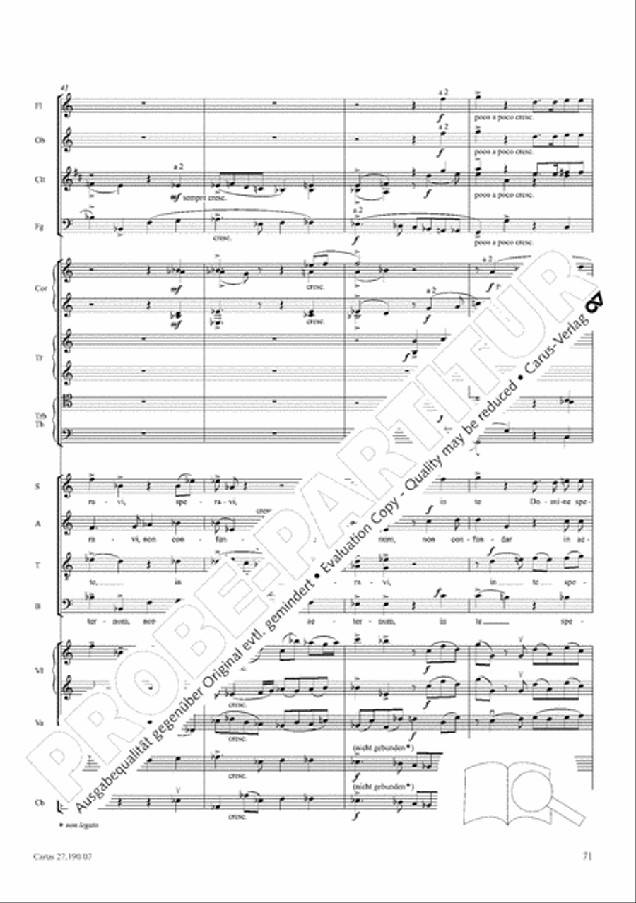Te Deum 4-Part scores gallery preview page 79