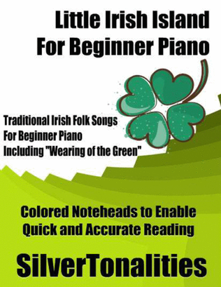 Book cover for Little Irish Island for Beginner Piano