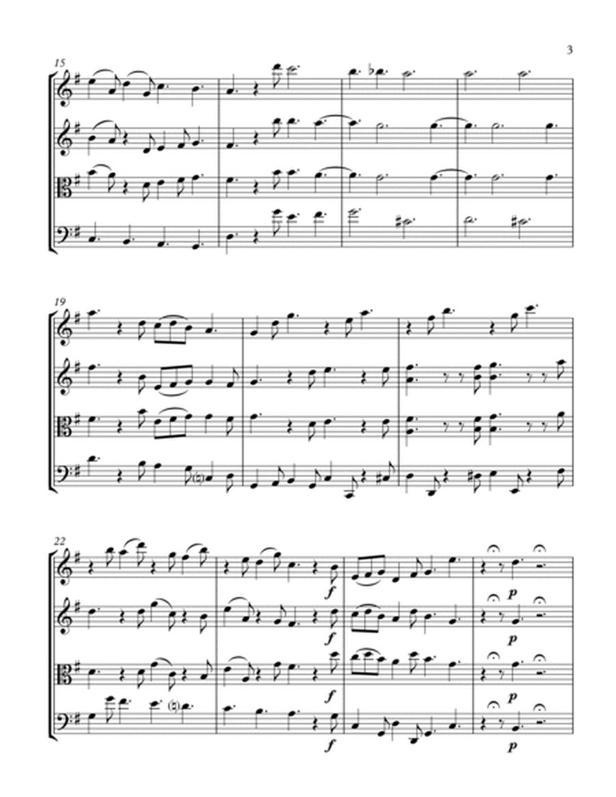 CHRISTMAS CONCERTO - PASTORALE - STRING TRIO Concerto VIII Op. 6 No. 8, Fatto per la notte di natal image number null