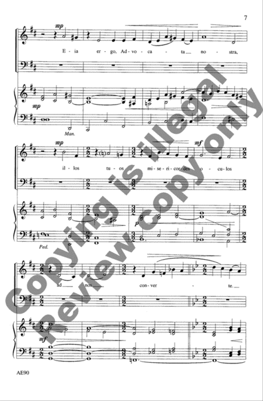 Two Hymns to Our Lady Two Hymns to Our Lady 2-Part scores gallery preview page 17