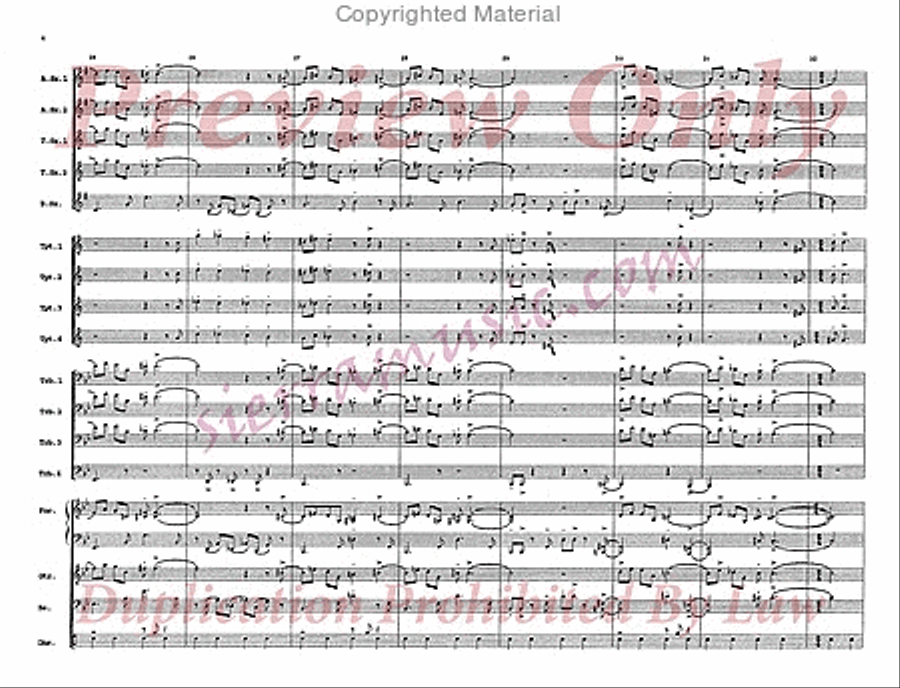 Oolitic Stomp Oolitic Stomp Jazz Ensemble scores gallery preview page 5