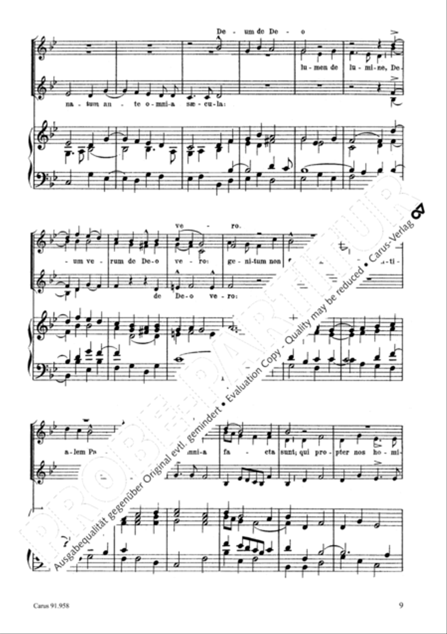 St. Benedictus-Messe SSA scores gallery preview page 10
