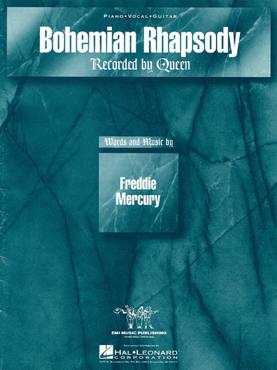 Bohemian Rhapsody Piano, Vocal, Guitar scores gallery preview page 1