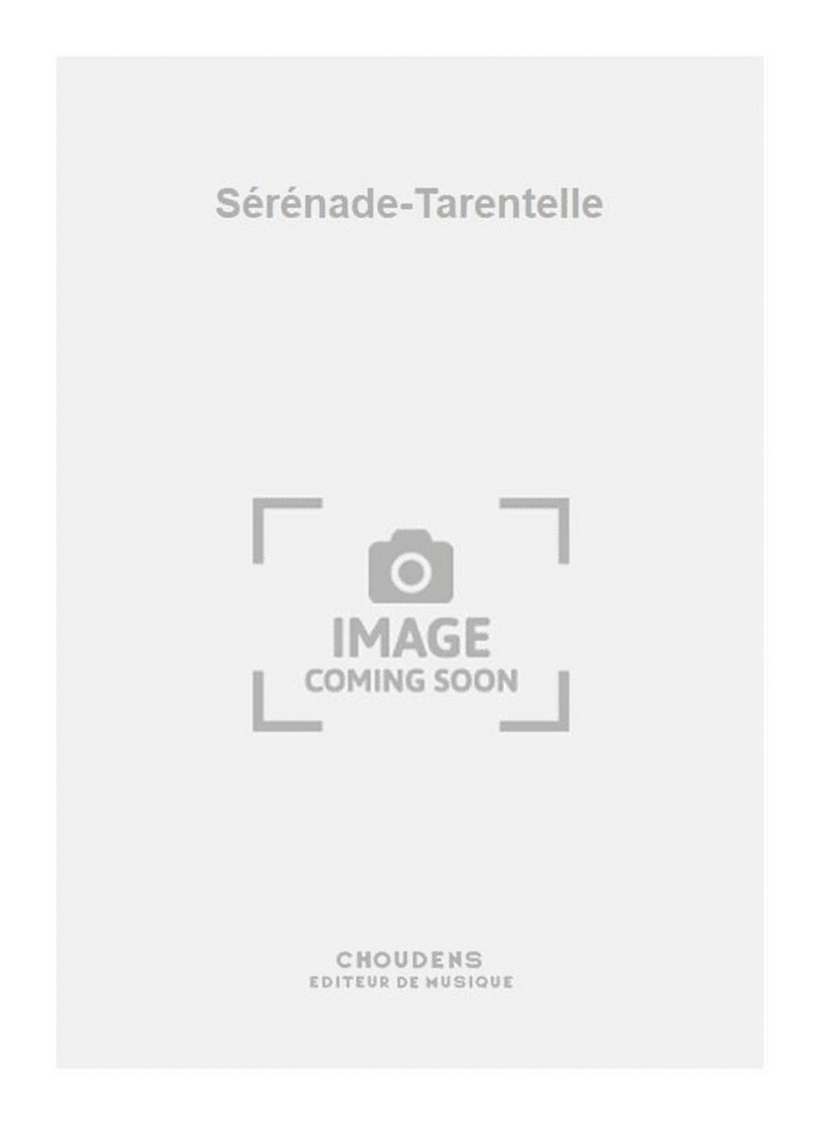 Sérénade-Tarentelle Clarinet Solo scores gallery preview page 1