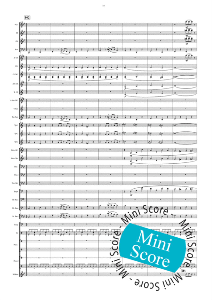 Car Concert Band scores gallery preview page 18