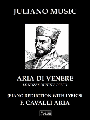ARIA DI VENERE (PIANO REDUCTION WITH LYRICS) - F. CAVALLI