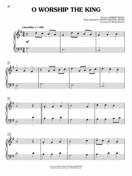Easy Hymn Solos – Level 2 image number null