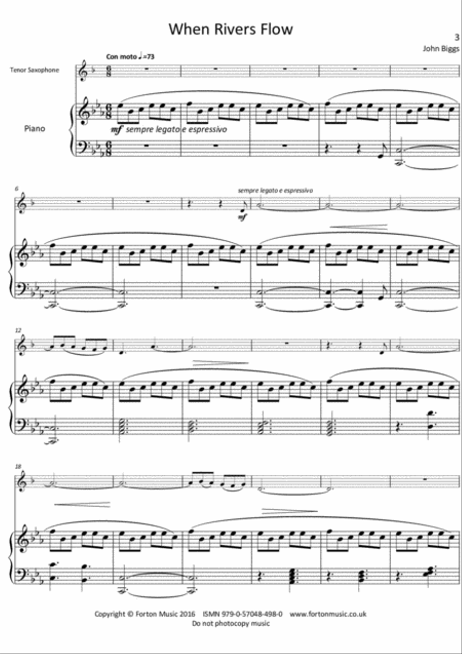 Tuned In To Nature Score and Part scores gallery preview page 2
