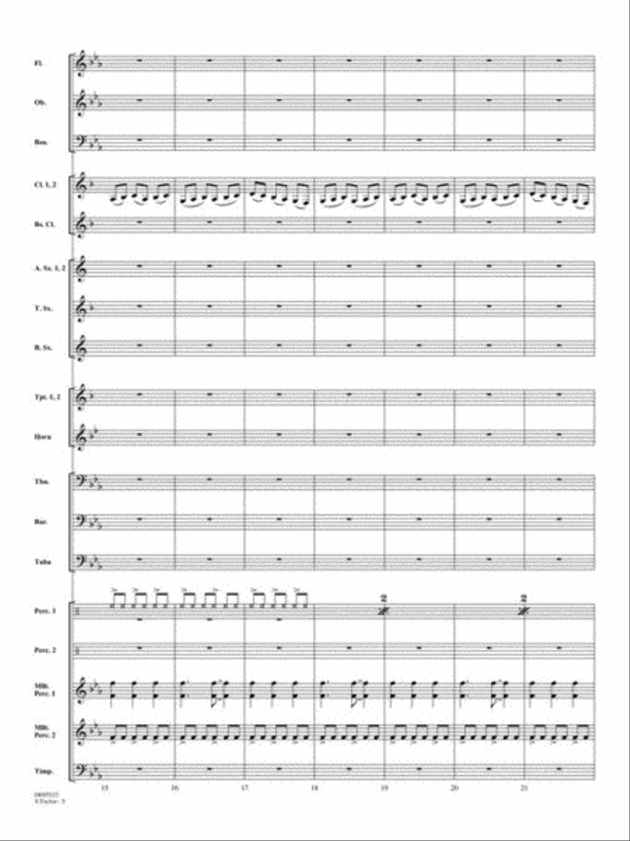 X Factor Concert Band scores gallery preview page 7