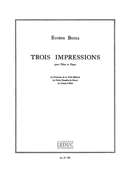 3 Impressions (flute & Piano)