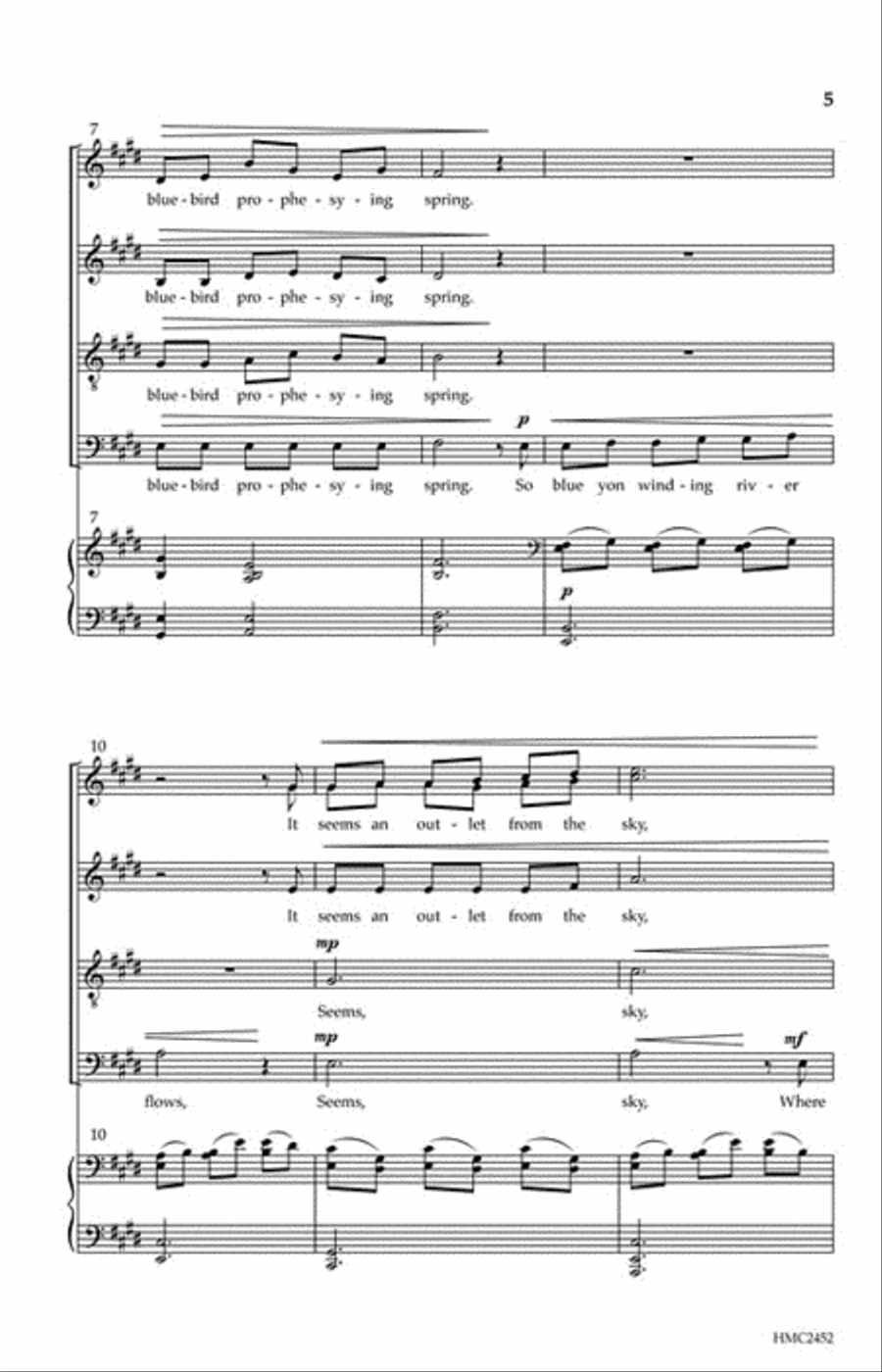 It Is Not Always May Choir scores gallery preview page 4