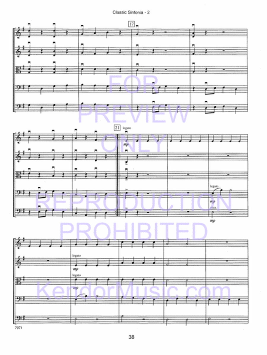 Kendor Concert Favorites - 3rd Violin (Viola T.C.) image number null