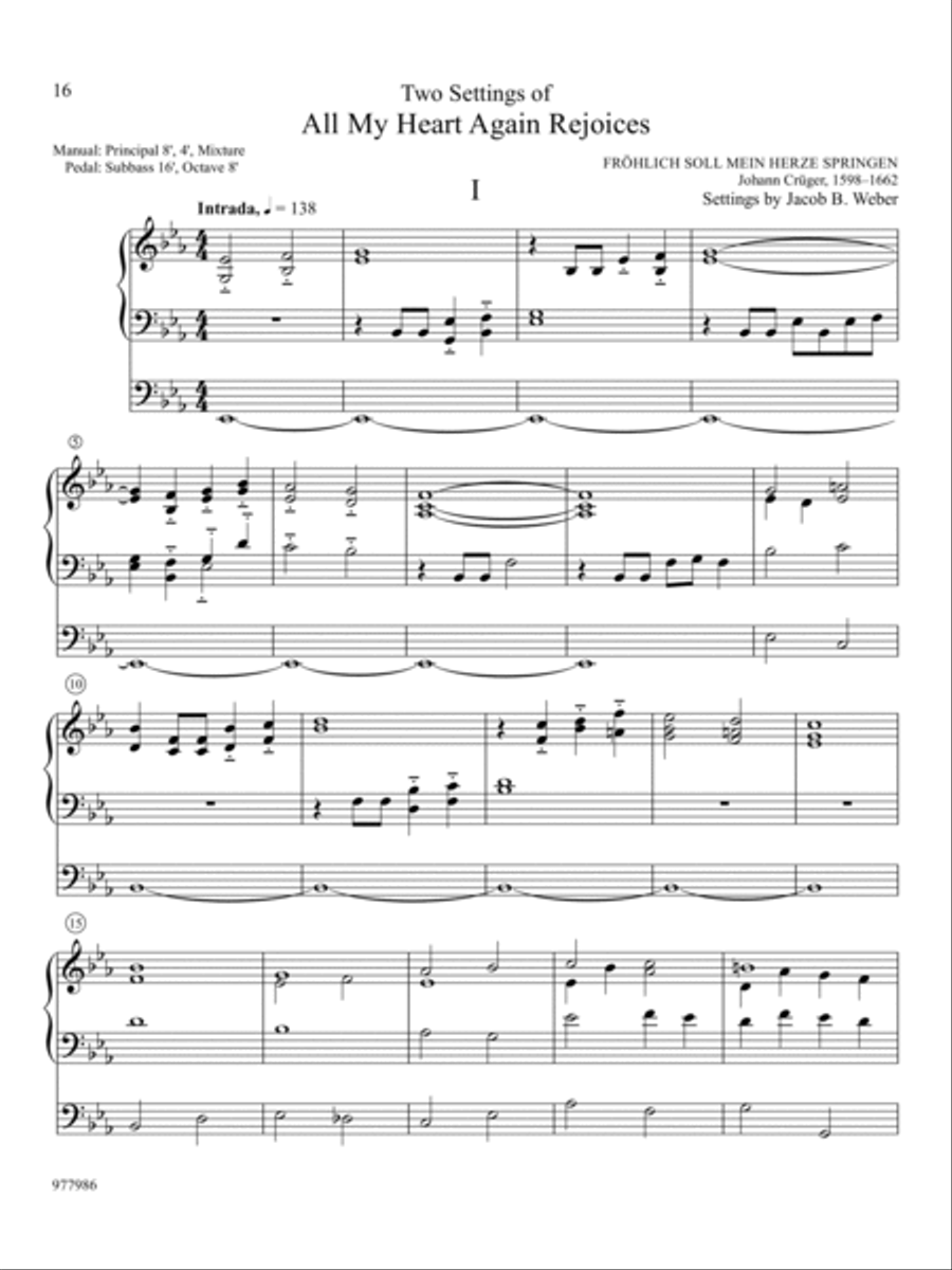 Christmas Simplified: Easy Settings for Organ Organ Solo scores gallery preview page 6