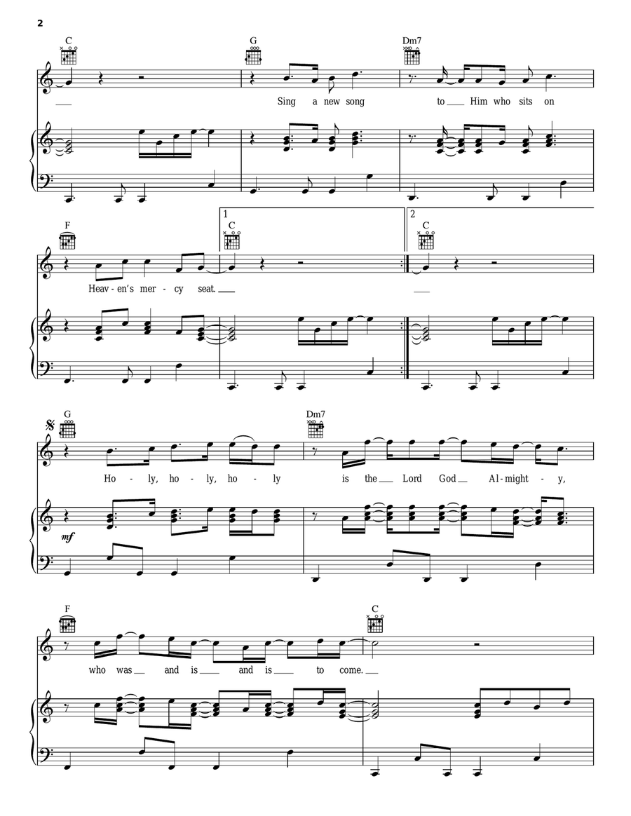 Revelation Song Revelation Song Guitar scores gallery preview page 2