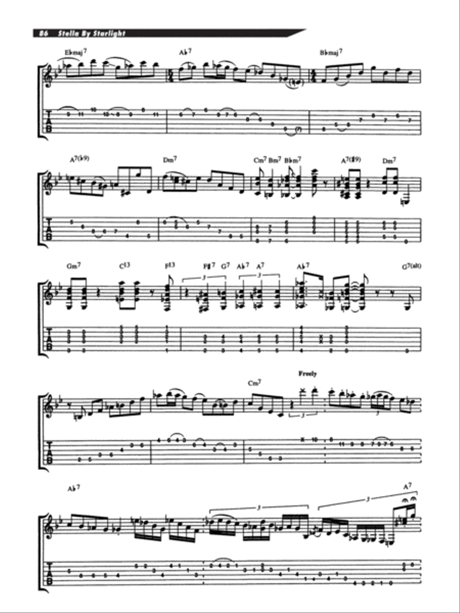 Joe Pass -- On Guitar Electric Guitar scores gallery preview page 87