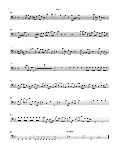Concerto Grosso Op. 6 #7 Movement II