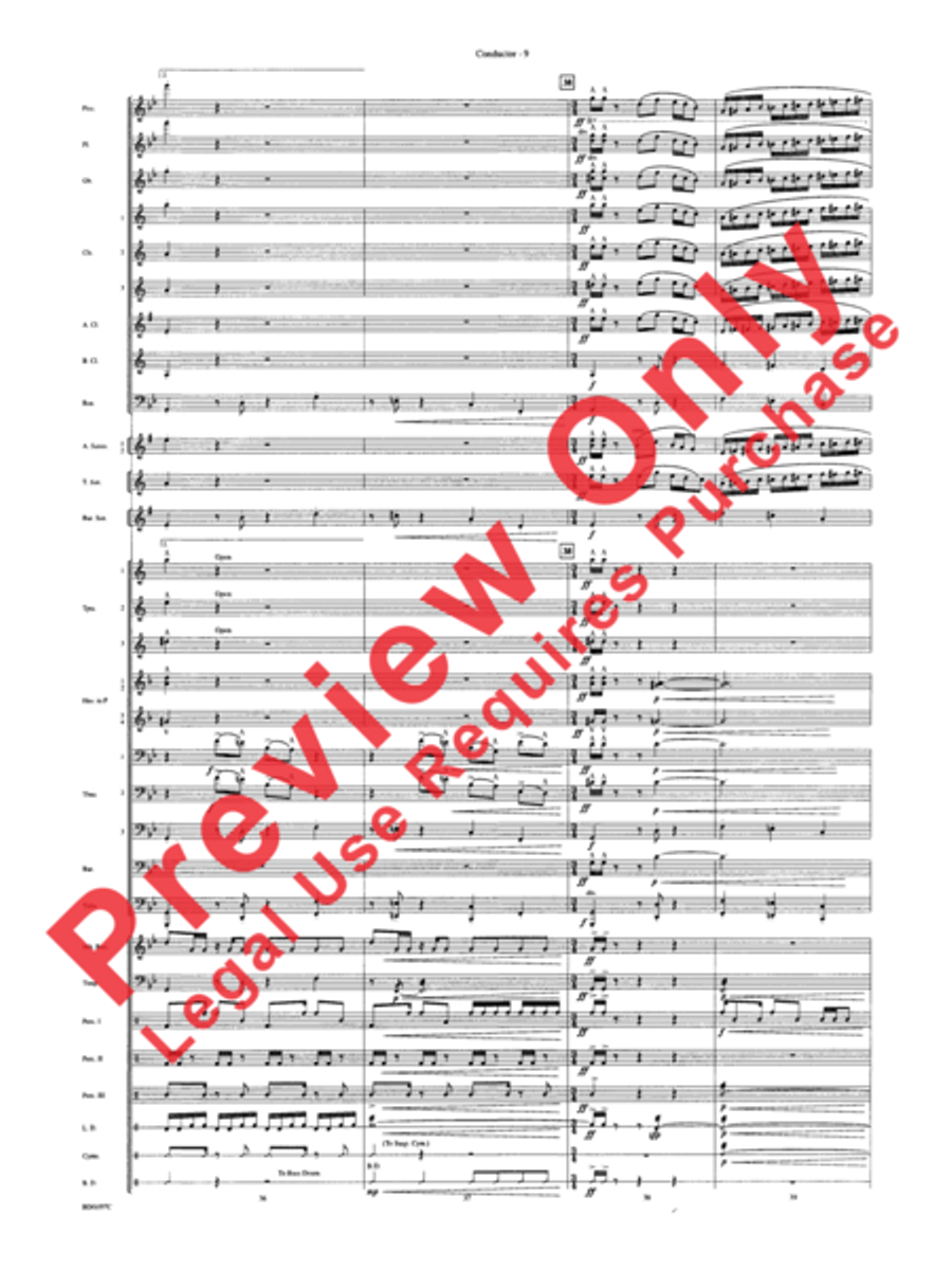 Africa: Ceremony, Song, and Ritual Concert Band scores gallery preview page 12