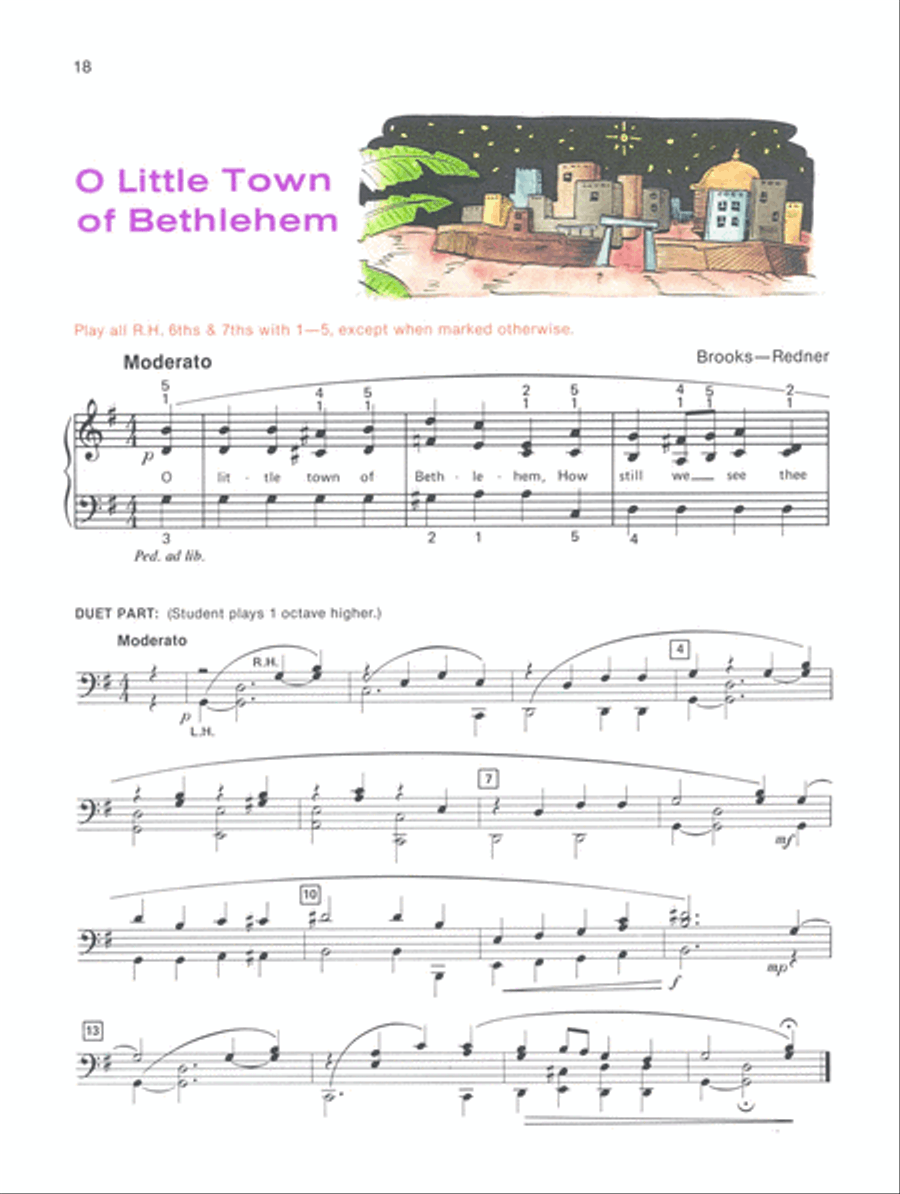 Alfred's Basic Piano Course Merry Christmas! Complete Book 2 & 3 Piano Method scores gallery preview page 4