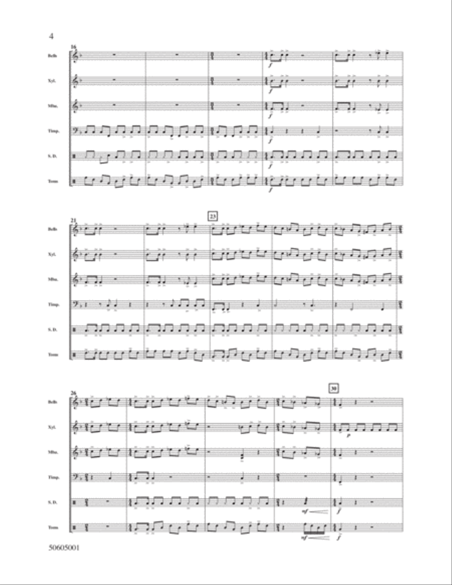 Running Wild! Running Wild! Chamber Music scores gallery preview page 2