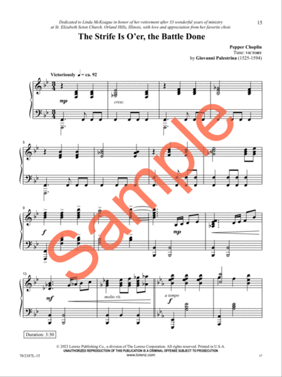 Alleluias for the Piano Alleluias for the Piano Piano Solo scores gallery preview page 13