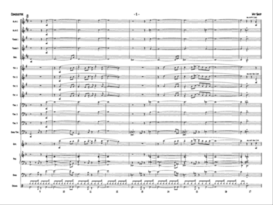 My Ship: Score My Ship: Score Jazz Ensemble scores gallery preview page 4