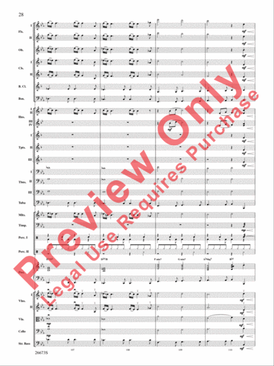 Superman Returns, Concert Selections from Full Orchestra scores gallery preview page 29