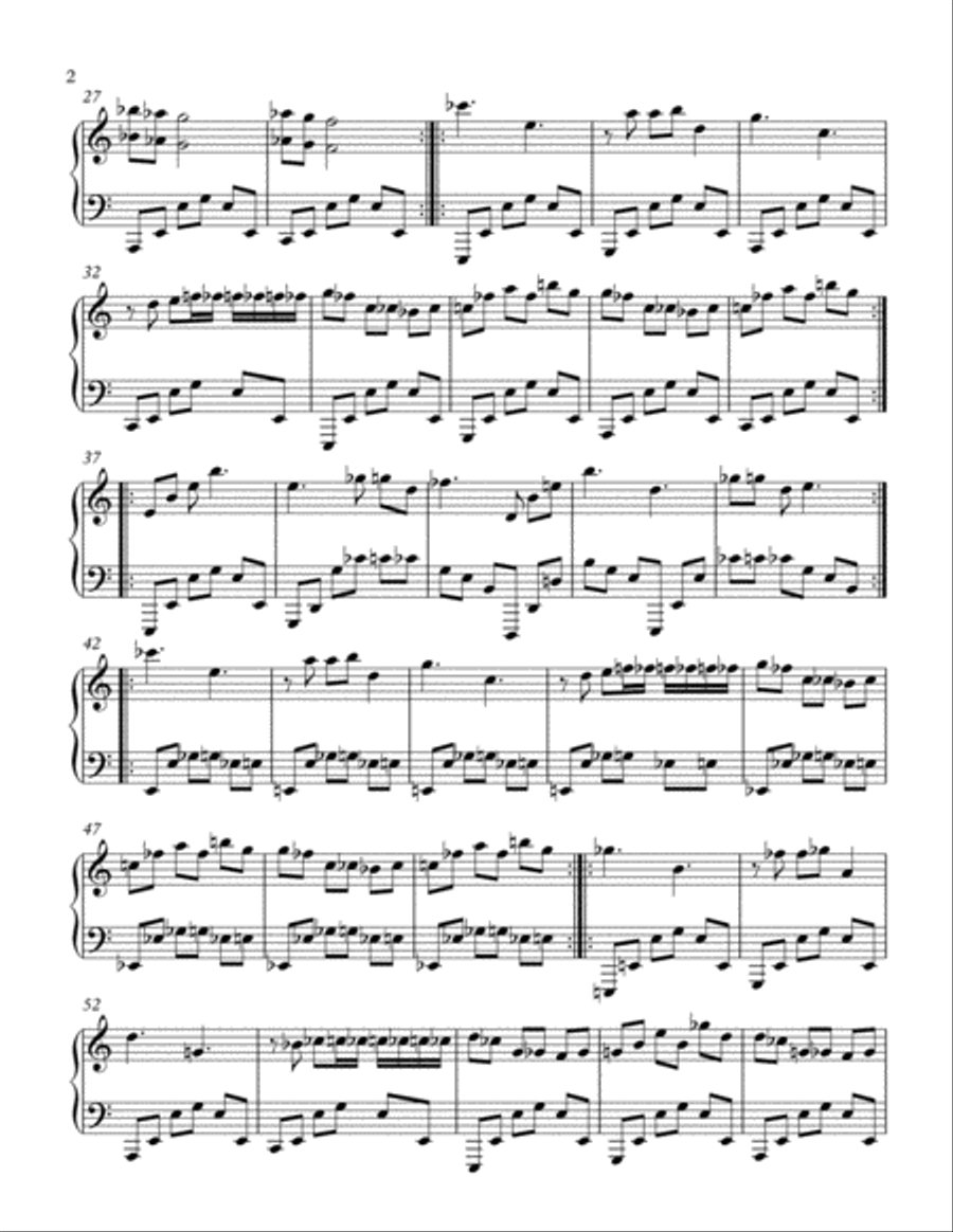 Stardust Stardust Piano Solo scores gallery preview page 2