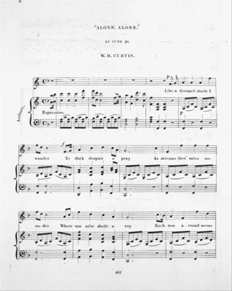 Alone, Alone Voice scores gallery preview page 2