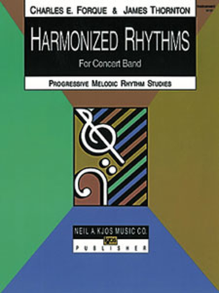 Book cover for Harmonized Rhythms - Trombone