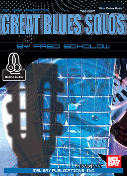 Great Blues Solos by Fred Sokolow Electric Guitar - Sheet Music